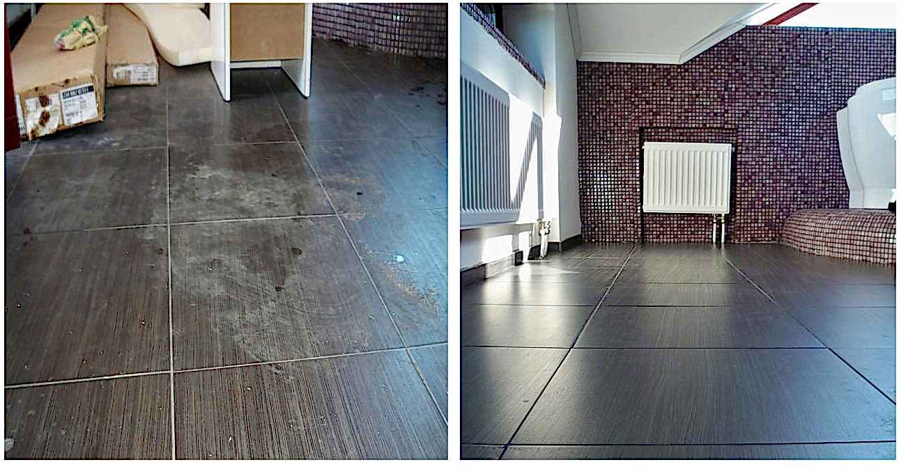 Уборка после ремонта в ванной комнате 10 м2