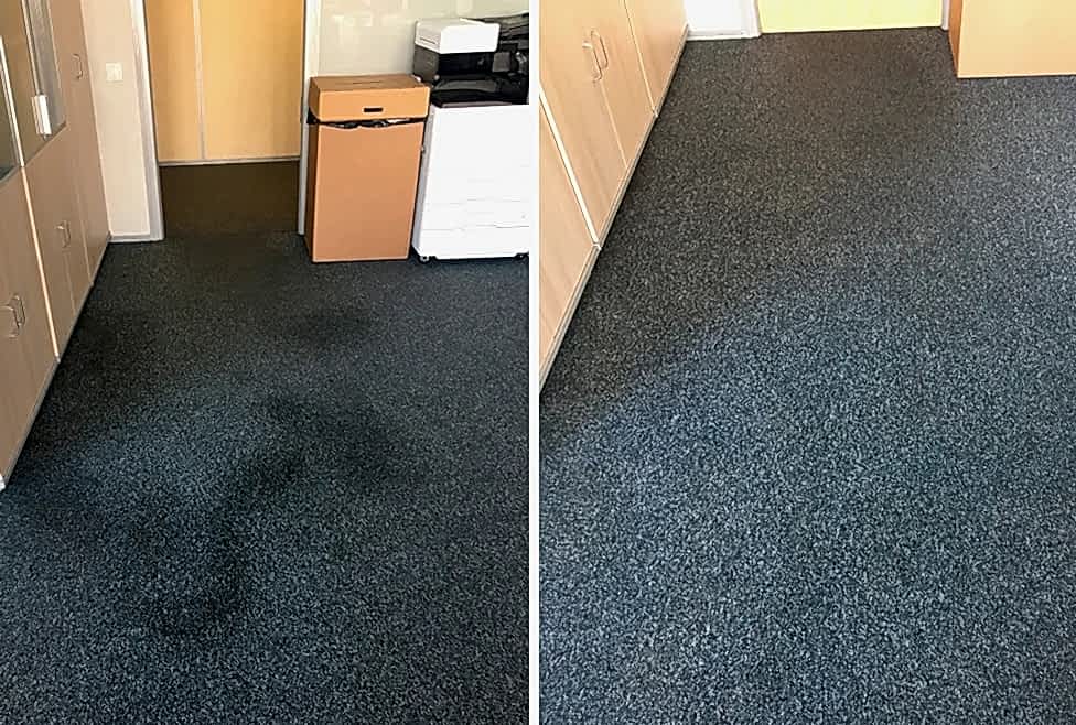 Химчистка ковролина в офисе