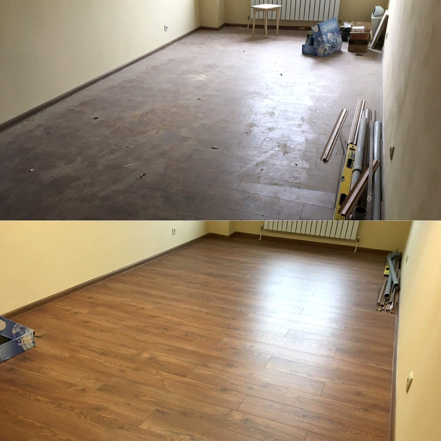 Уборка после ремонта 2-х комнатной квартиры 50 м2