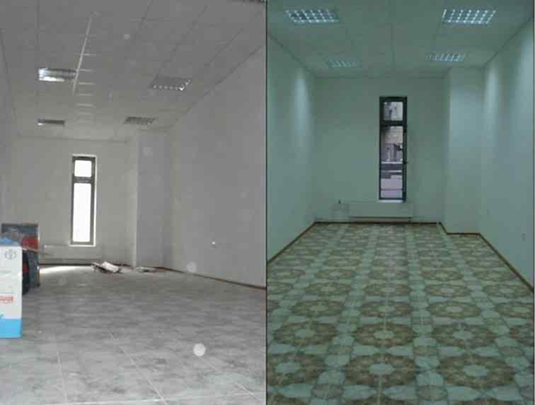 Уборка офиса 50 м2 после ремонта
