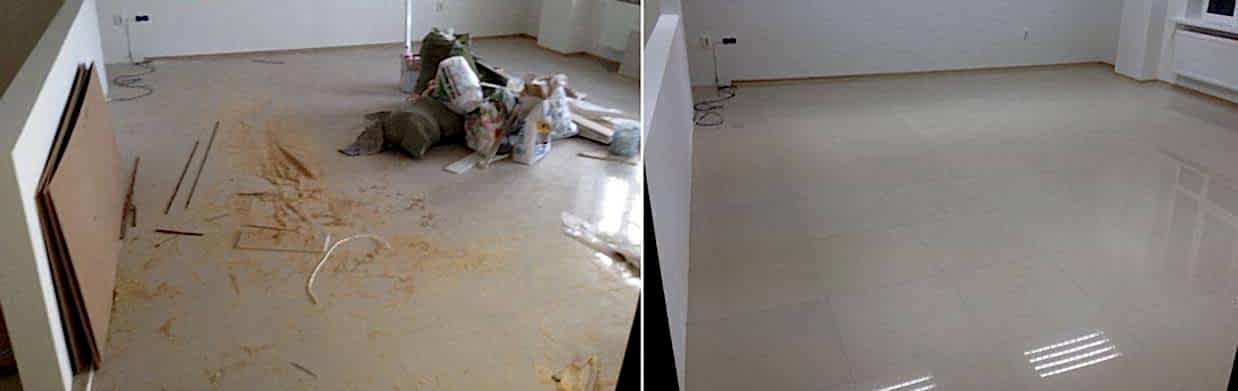 Уборка офиса 60 м2 после ремонта