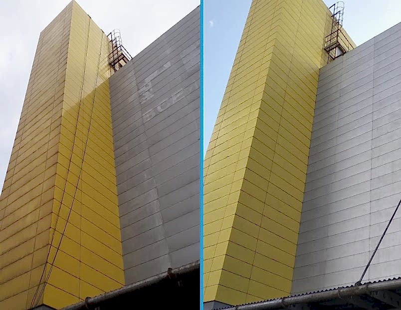 Высотная мойка окон и фасадов