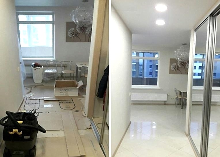 Уборка после ремонта 3-х комнатной квартиры 60 м2