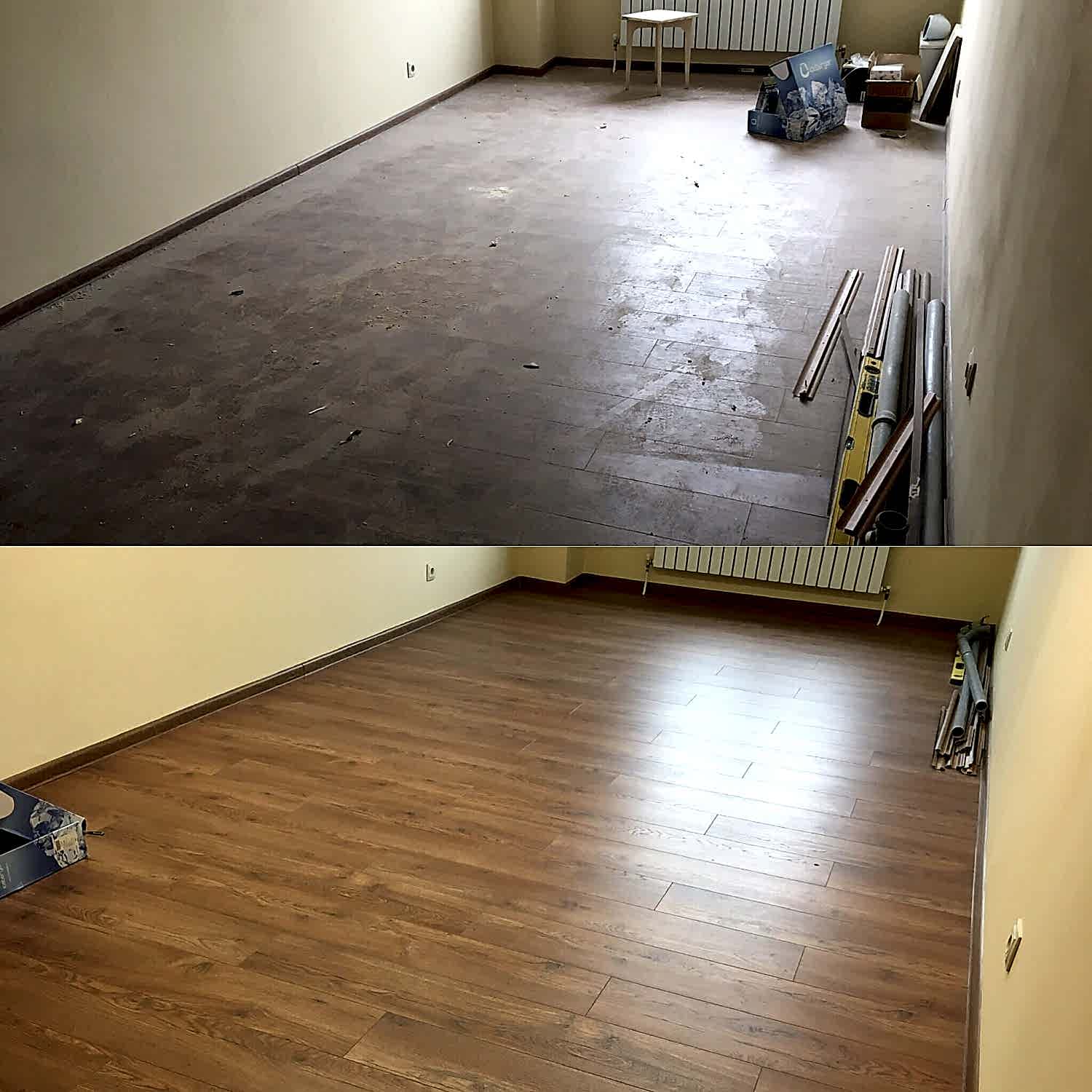 Уборка после ремонта 2-х комнатной квартиры 50 м2