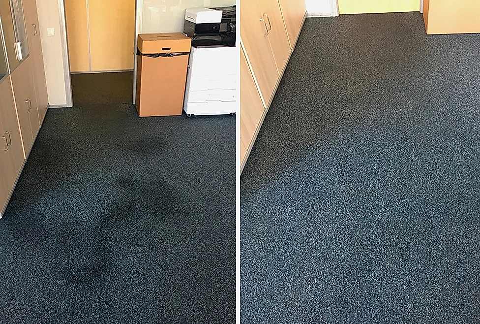 Химчистка ковролина в офисе