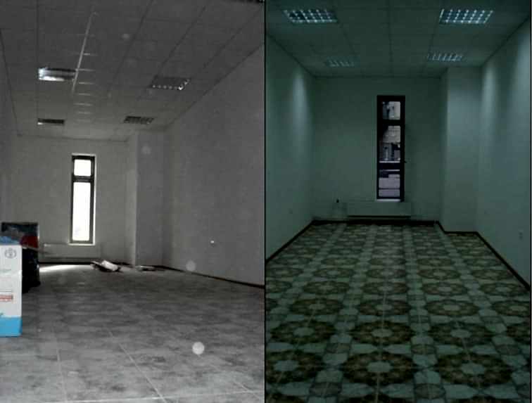 Уборка офиса 50 м2 после ремонта