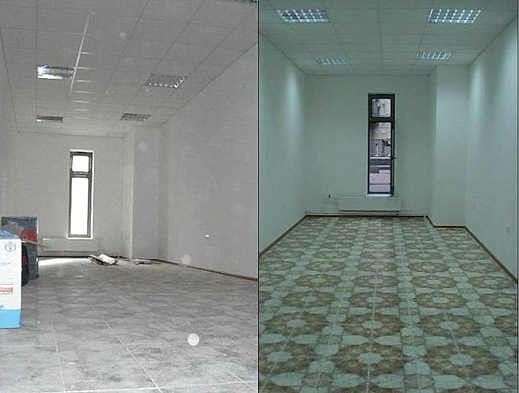 Уборка офиса 50 м2 после ремонта