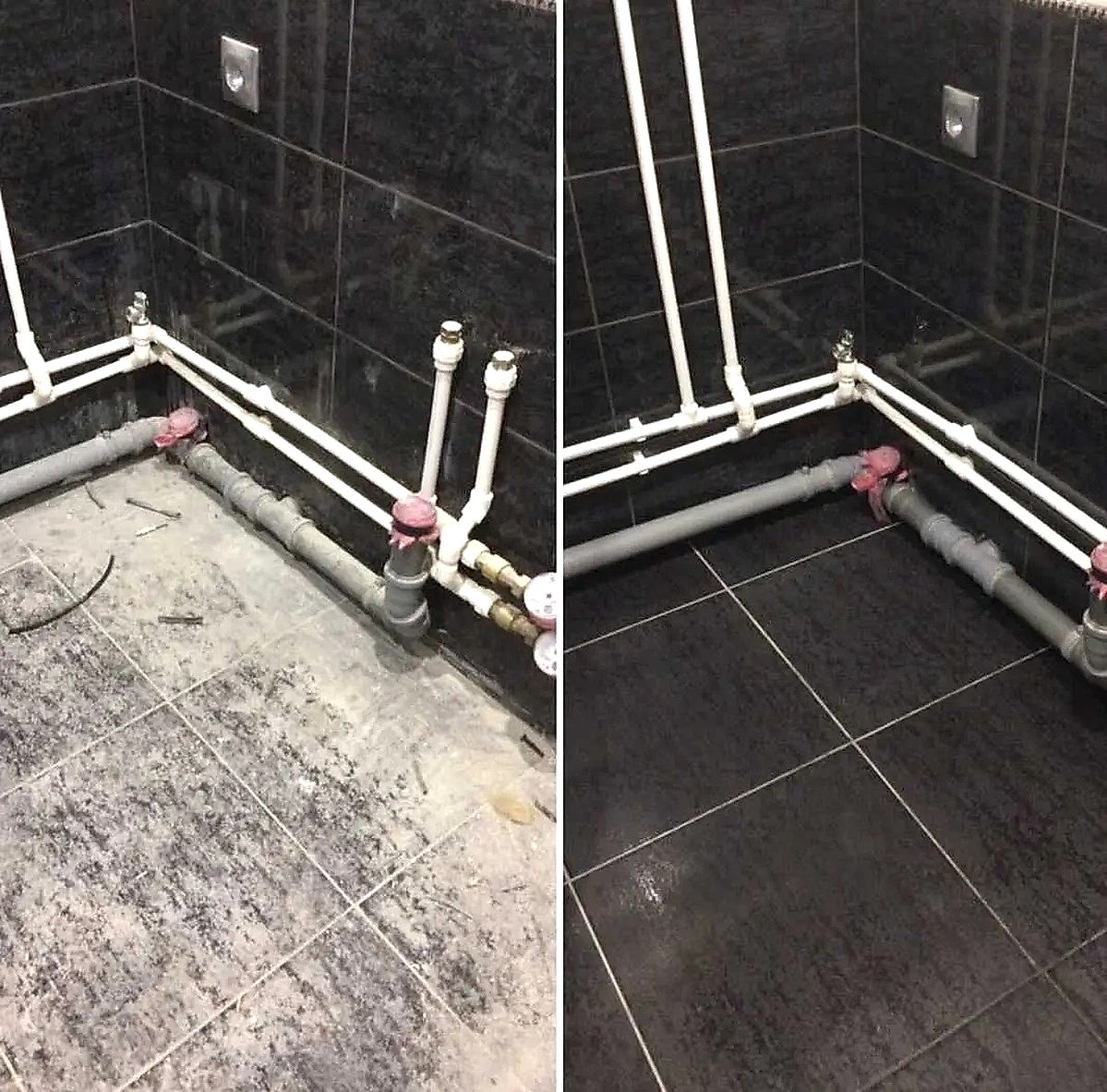 Уборка после ремонта в ванной комнате Уборка после ремонта в ванной комнате