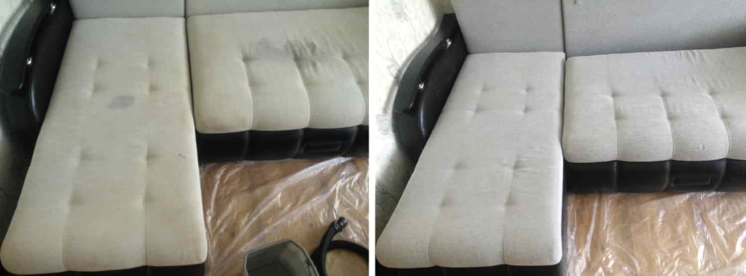 Химчистка светлого дивана Химчистка светлого дивана