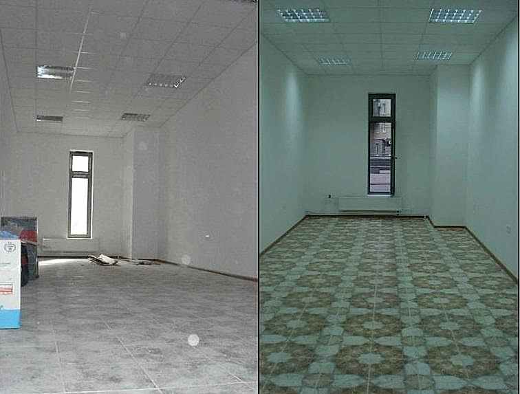 Уборка офиса 50 м2 после ремонта