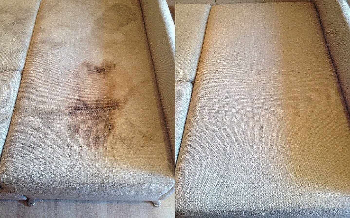 Химчистка дивана от кофе