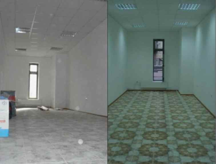 Уборка офиса 50 м2 после ремонта
