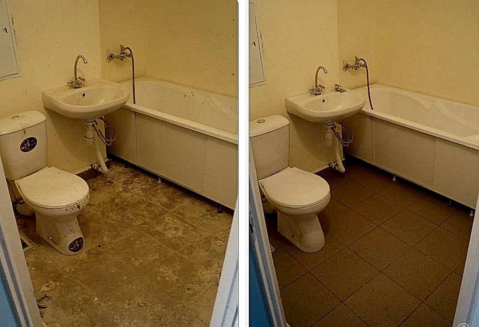 Уборка после ремонта в ванной Уборка после ремонта в ванной