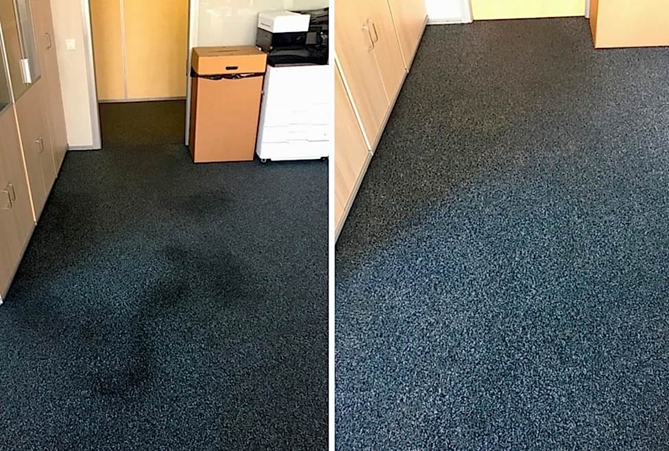 Химчистка ковролина в офисе