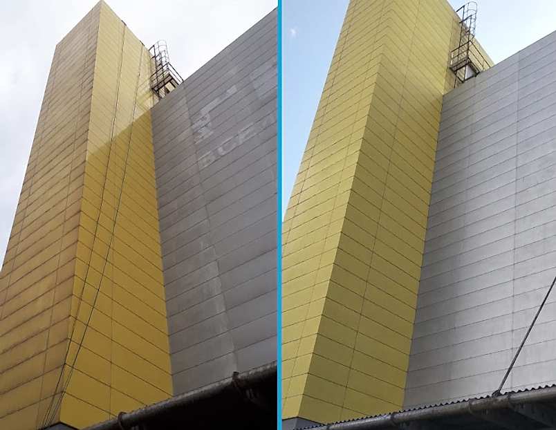 Высотная мойка окон и фасадов