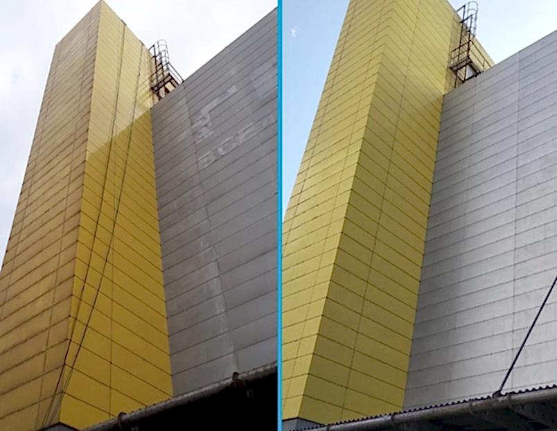 Высотная мойка окон и фасадов