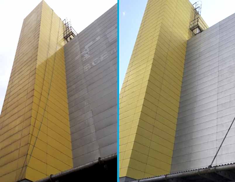 Высотная мойка окон и фасадов