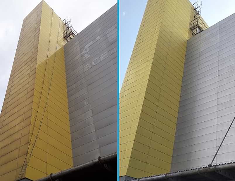 Высотная мойка окон и фасадов