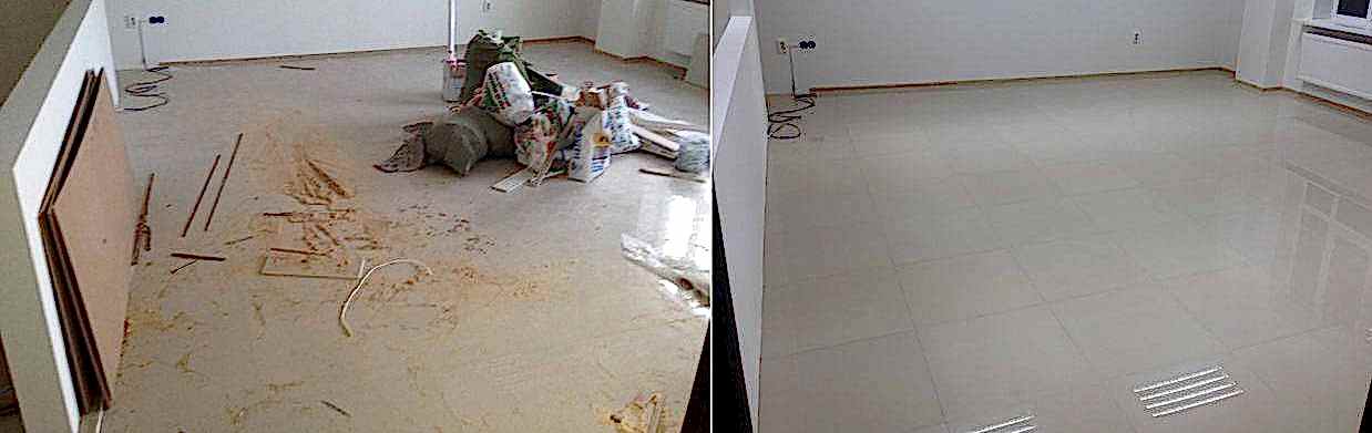 Уборка офиса 60 м2 после ремонта