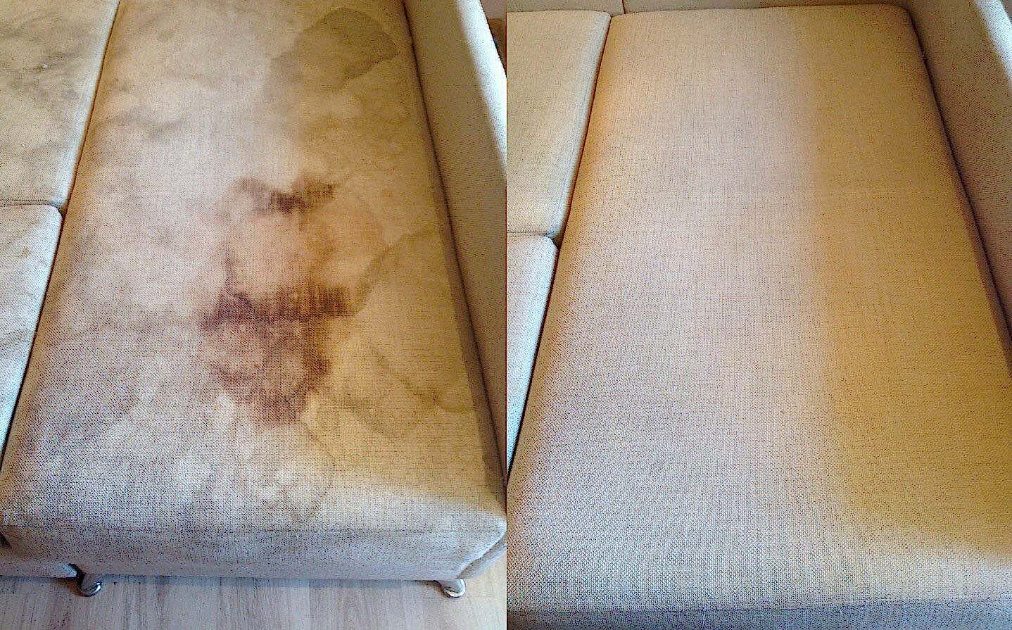 Химчистка дивана от кофе