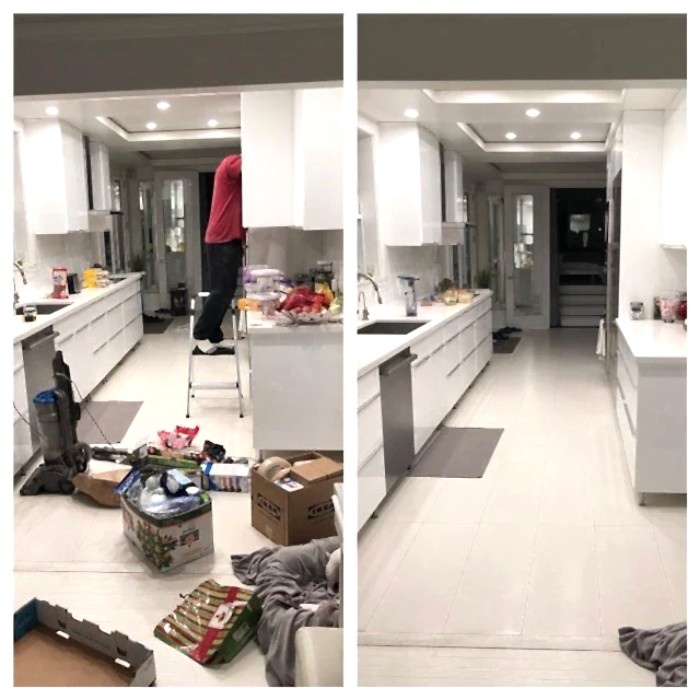 Поддерживающая уборка кухни