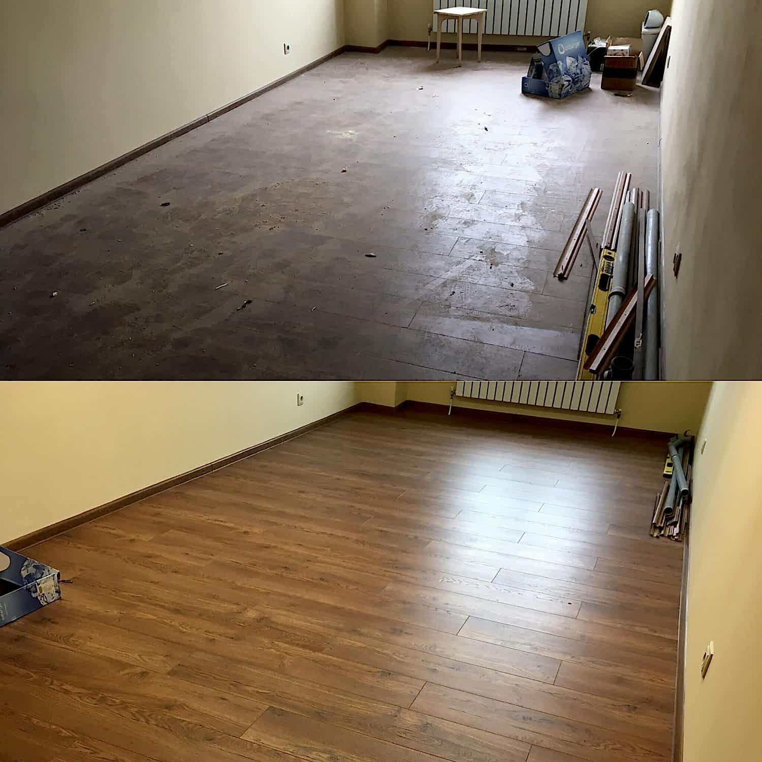 Уборка после ремонта 2-х комнатной квартиры 50 м2