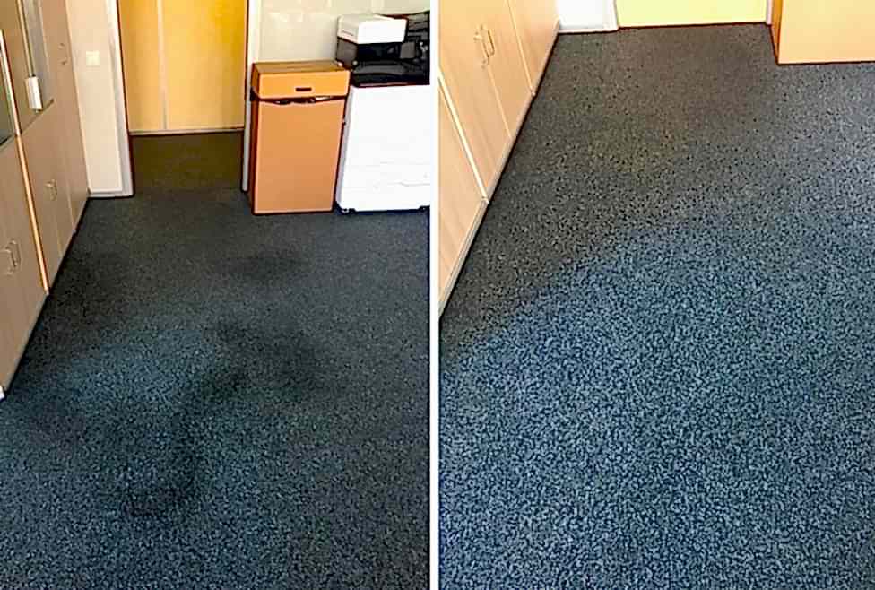 Химчистка ковролина в офисе