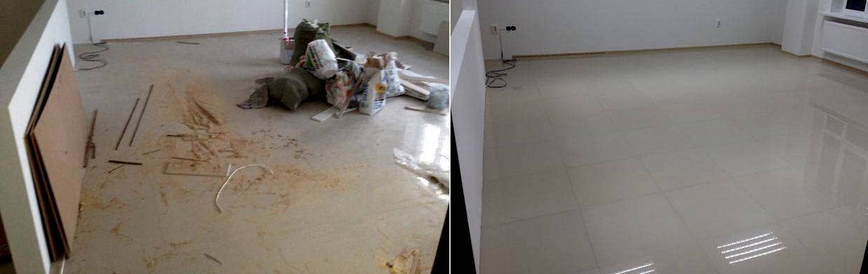 Уборка офиса 60 м2 после ремонта