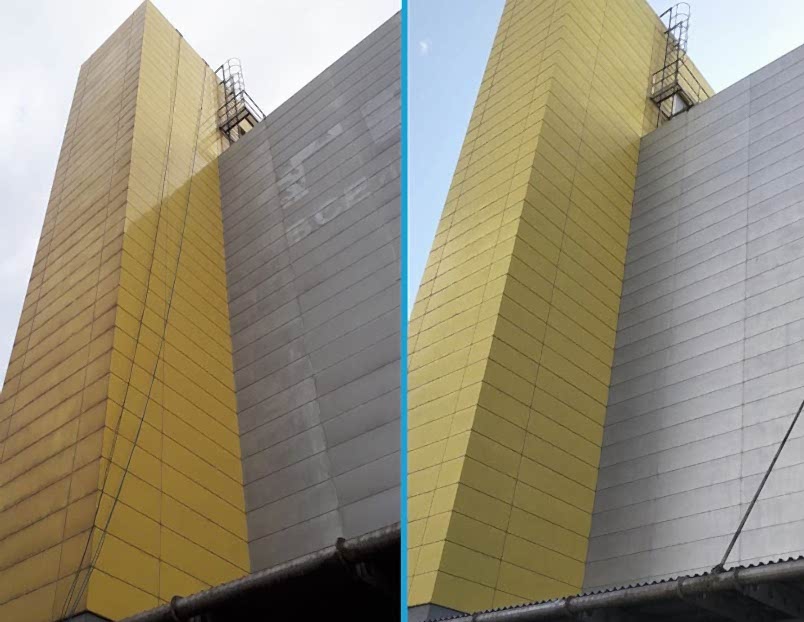 Высотная мойка окон и фасадов