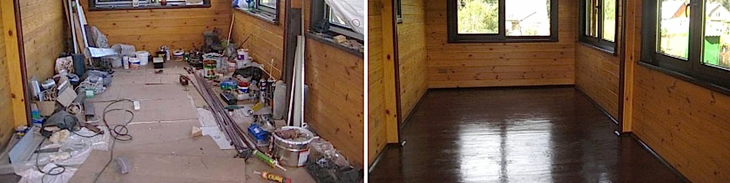 Уборка дома после ремонта за 4 ч.