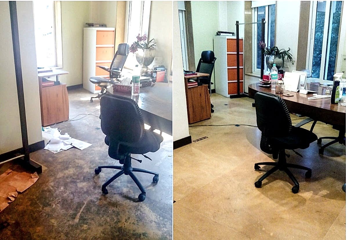 Поддерживающая ежедневная уборка офиса