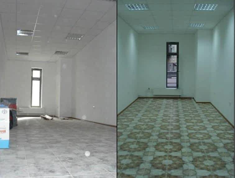 Уборка офиса 50 м2 после ремонта