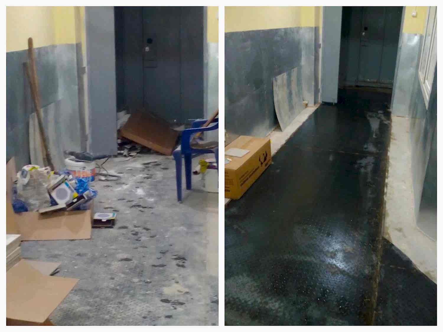 Уборка подсобного помещения