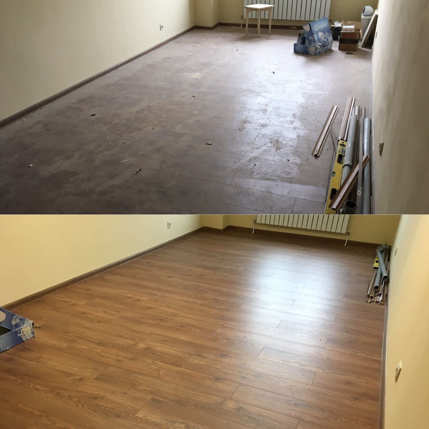 Уборка после ремонта 2-х комнатной квартиры 50 м2