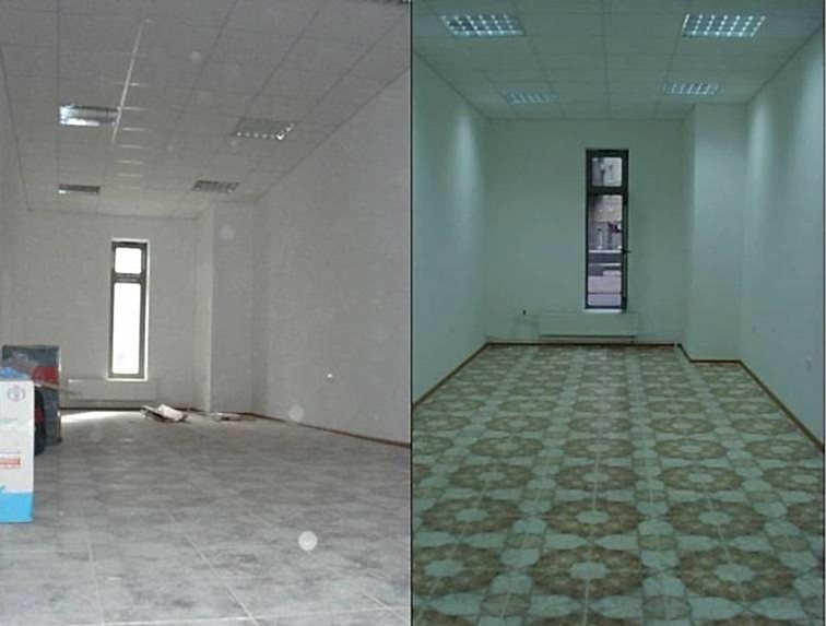 Уборка офиса 50 м2 после ремонта