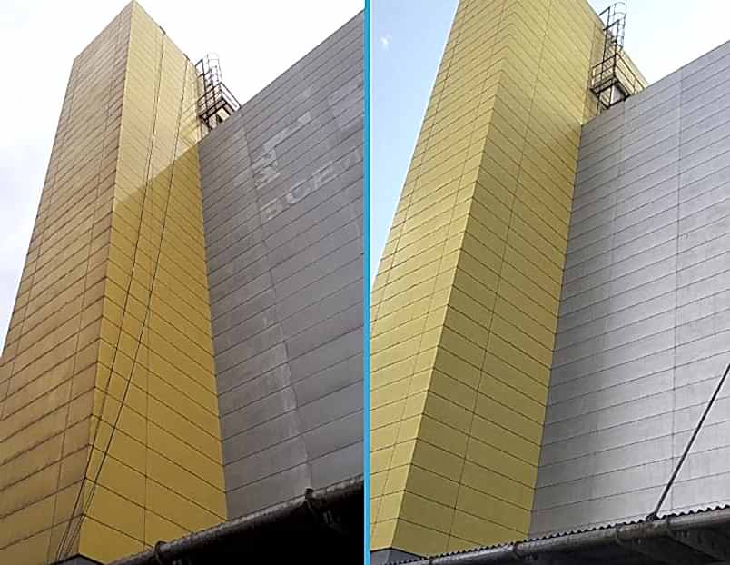 Высотная мойка окон и фасадов