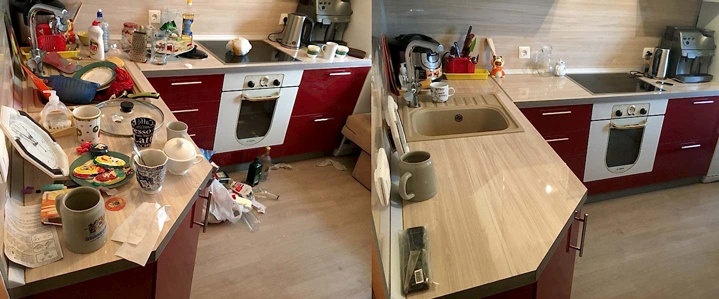 Поддерживающая уборка 2-х комнатной квартиры 40 м2