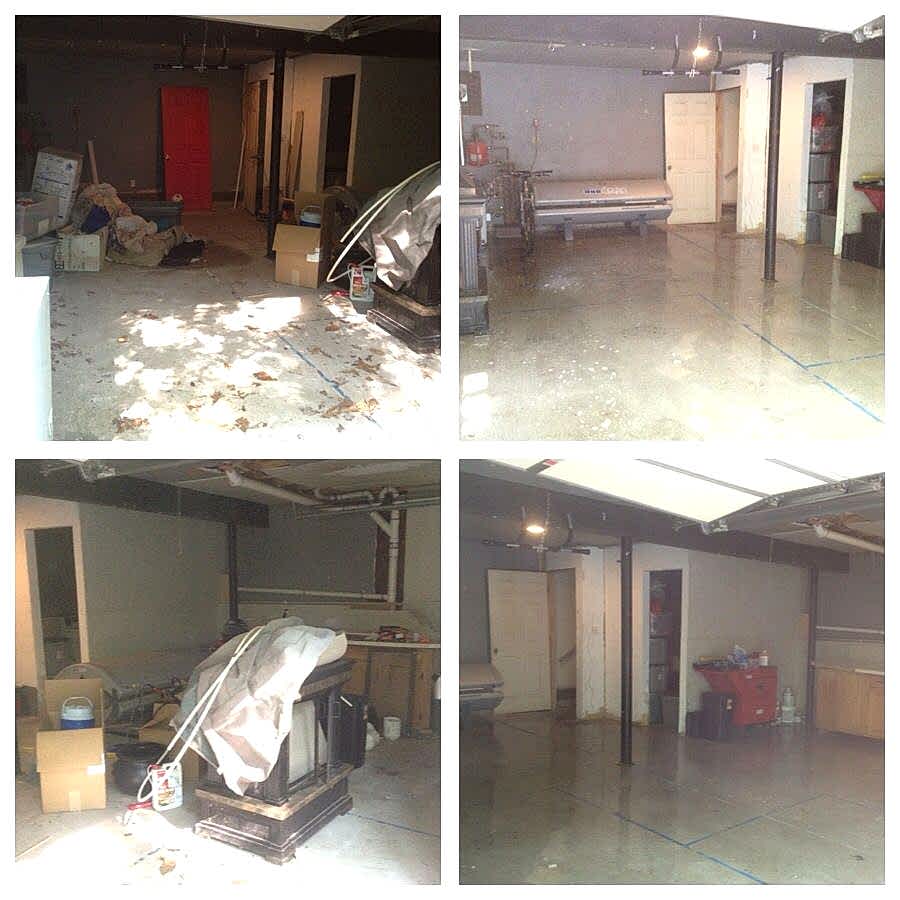 Уборка подсобного помещения