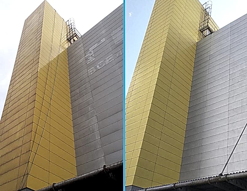 Высотная мойка окон и фасадов