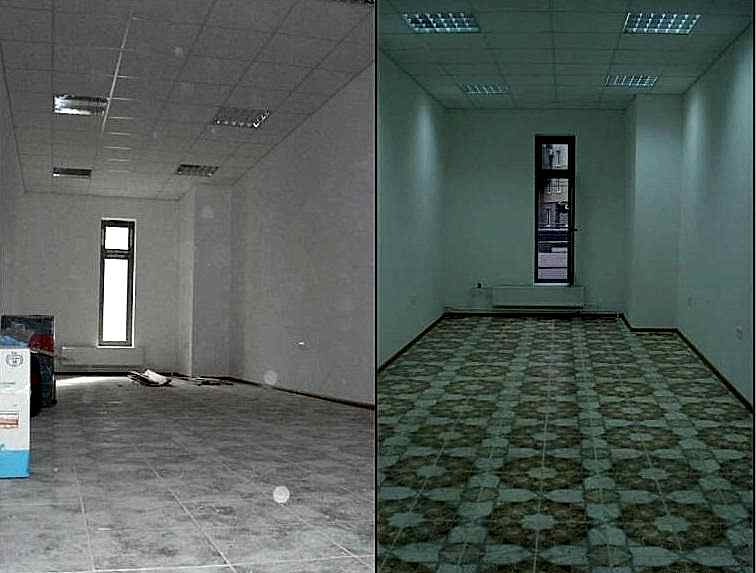 Уборка офиса 50 м2 после ремонта