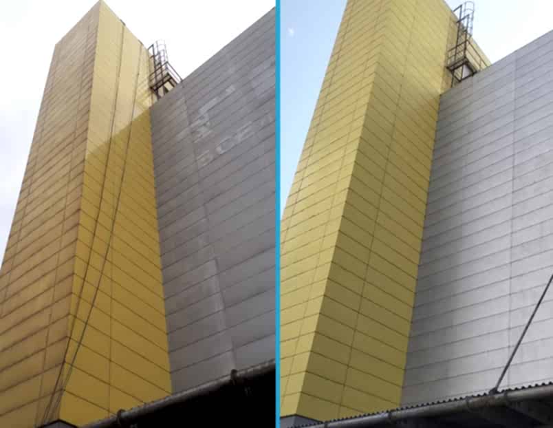 Высотная мойка окон и фасадов