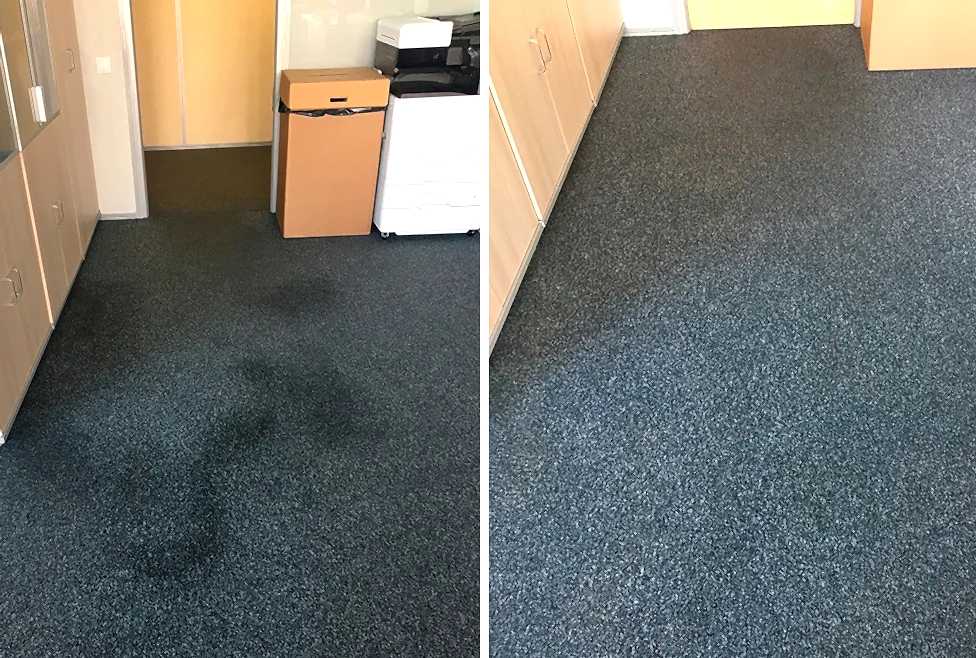 Химчистка ковролина в офисе