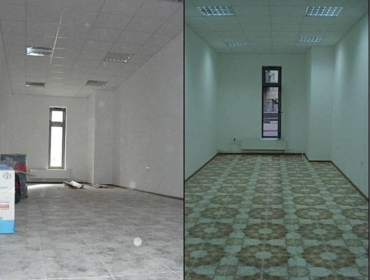 Уборка офиса 50 м2 после ремонта