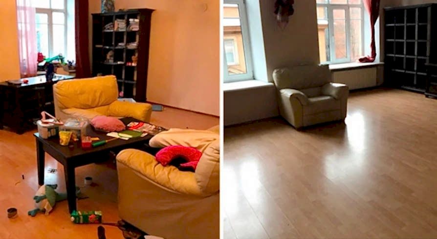 Поддерживающая уборка 4-х комнатной квартиры