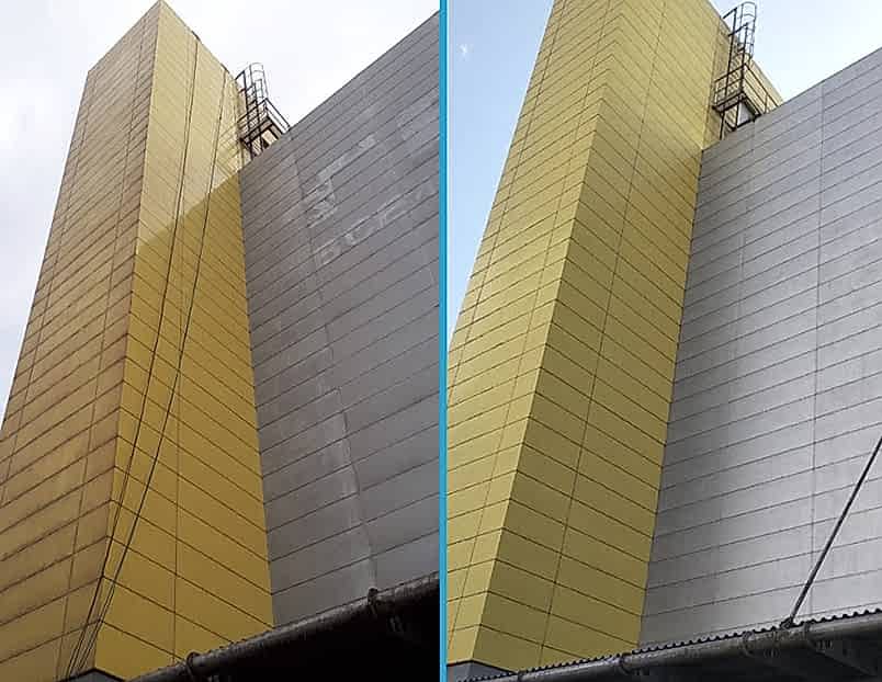 Высотная мойка окон и фасадов