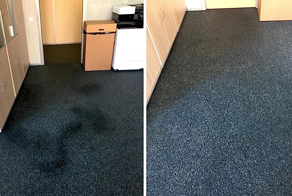 Химчистка ковролина в офисе