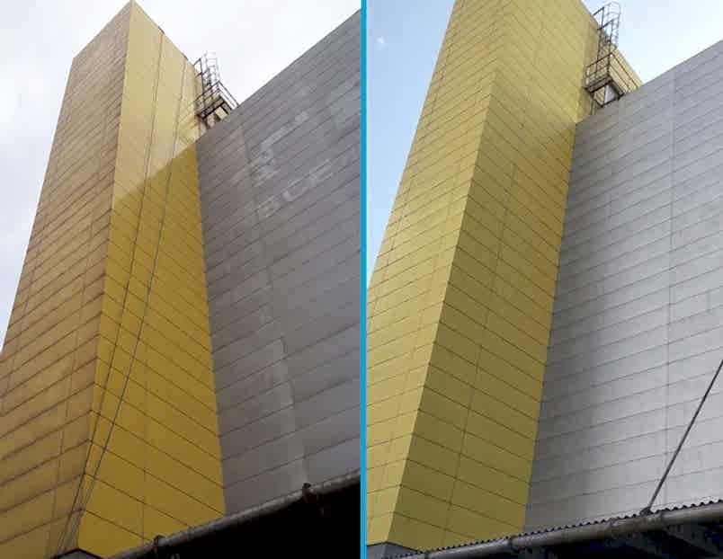 Высотная мойка окон и фасадов