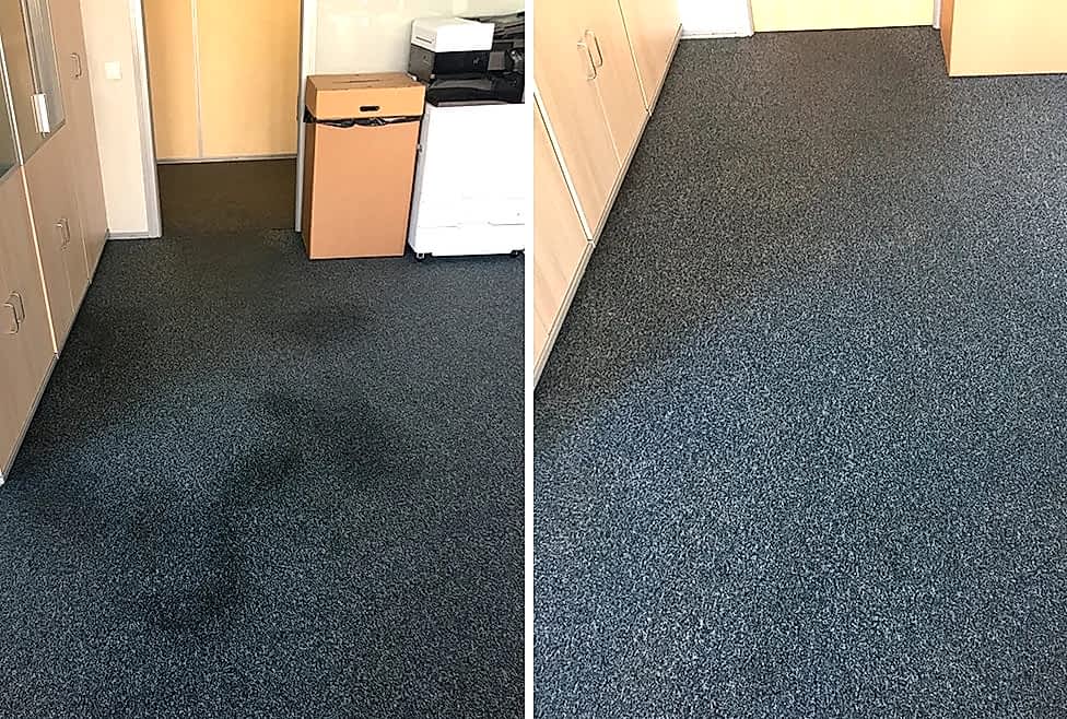 Химчистка ковролина в офисе
