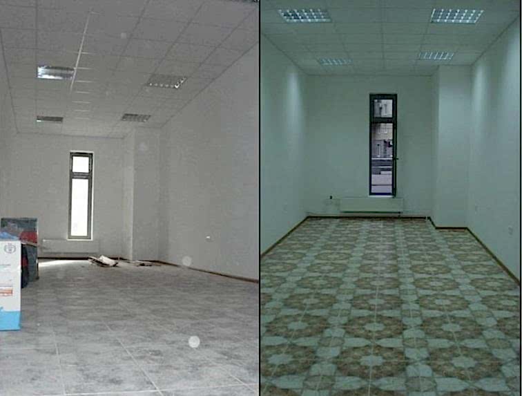 Уборка офиса 50 м2 после ремонта