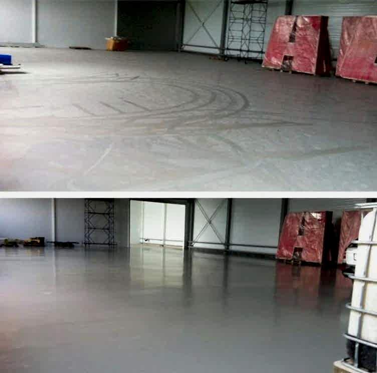 Уборка складского помещения